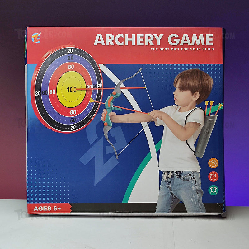 archery-set-for-kids-with-three-arrows-target-bag-box