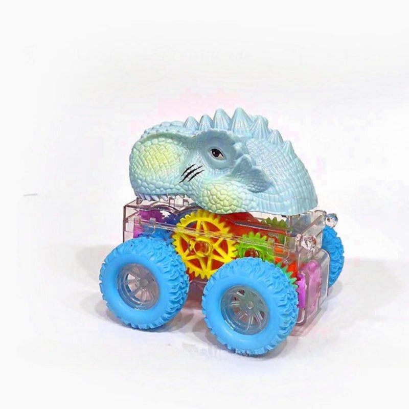 Dino Roller Gear Lights Buggie Car Toy for Kids