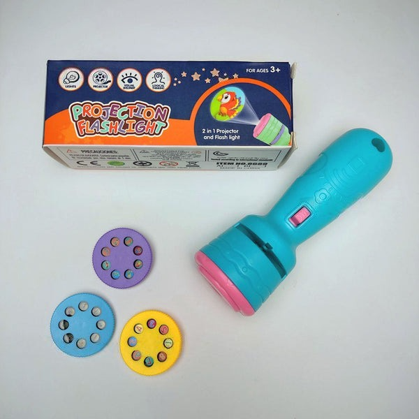 Projection Flashlight with multiple projection images for kids