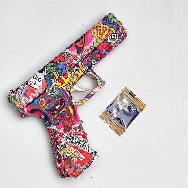 Large Size Glock Grafitti Toy Gun  for Boys