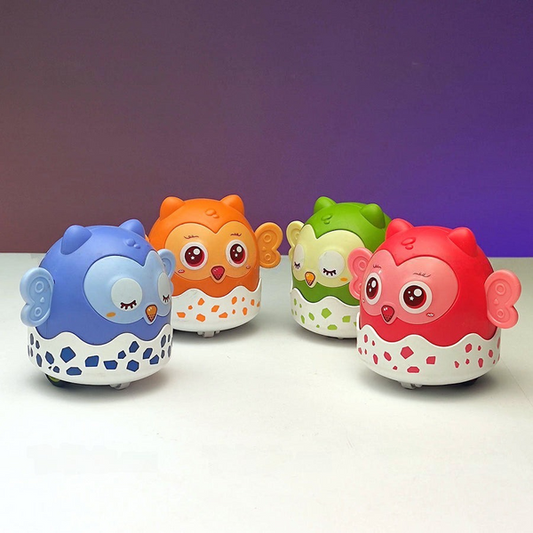 Owl Cute Push and Go Friction Powered Cars for Kids