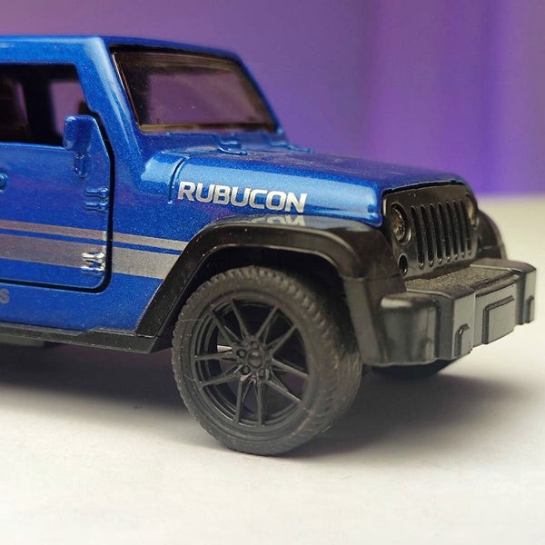 Rubocon Metal 1:64 Jeep SUV Pull Back Car Model for kids