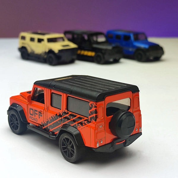 Rubocon Metal 1:64 Jeep SUV Pull Back Car Model for kids