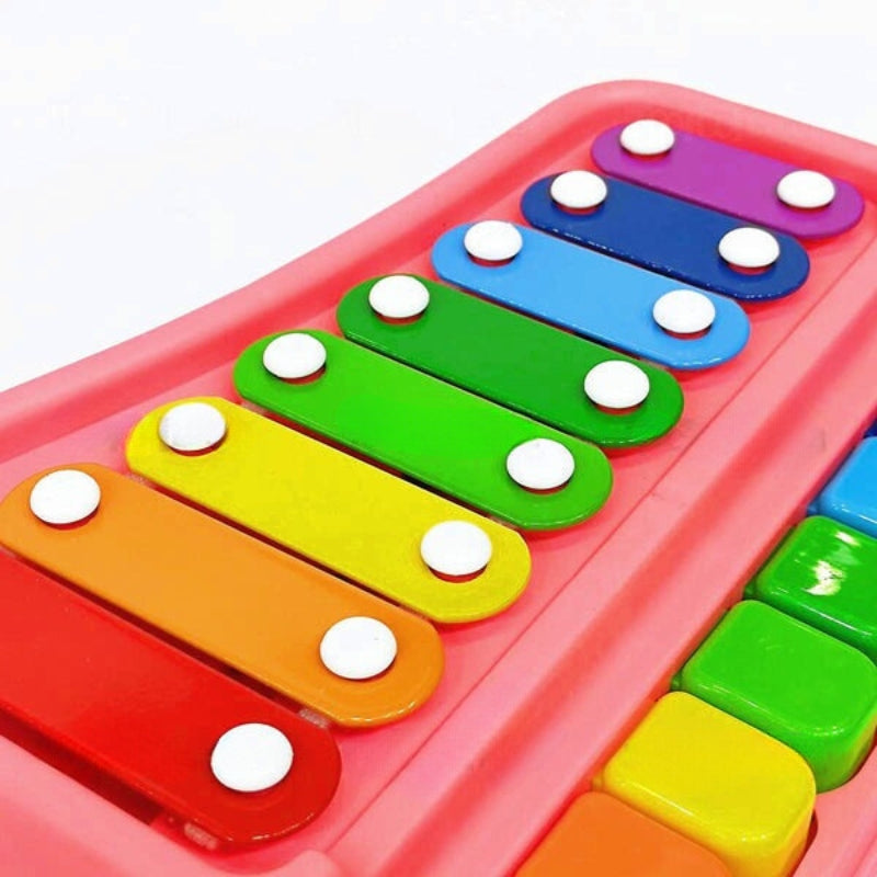 2 in 1 Piano Xylophone Musical Instruments Toy Set for Kids