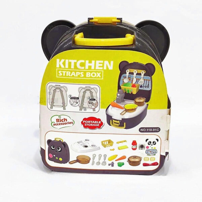 Strap Box Kitchen 21 Pc Set Toy for Kids