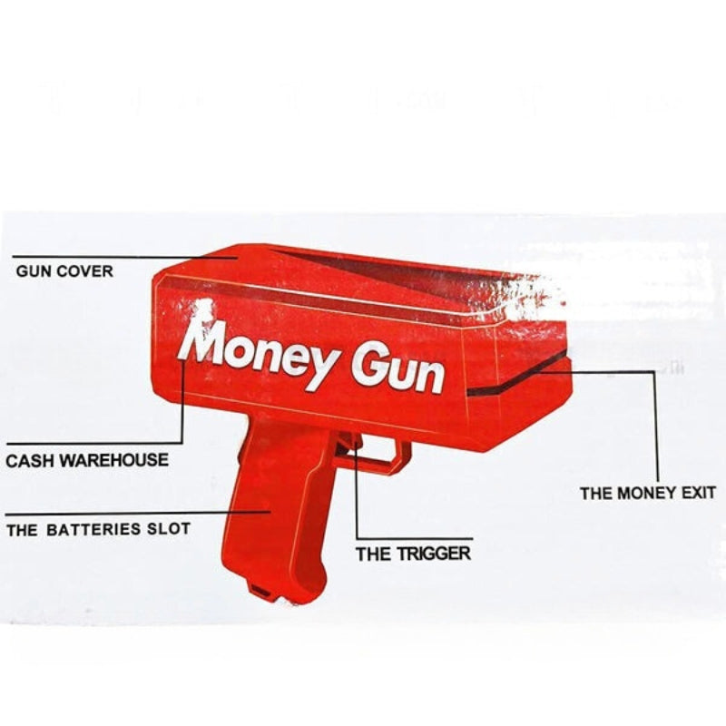 Money Gun Battery Operated Fun Toy for Kids